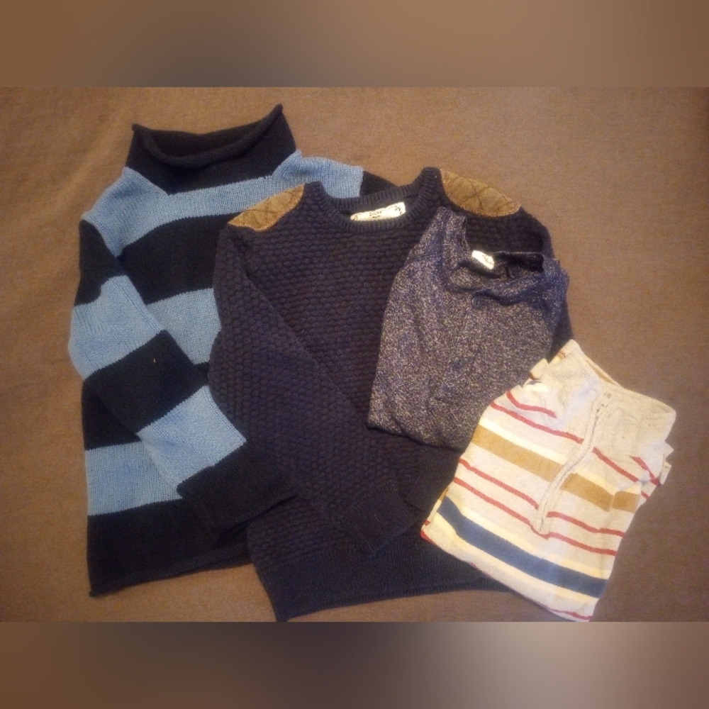 Boys Bundle Sweaters/Long Sleeve Shirts